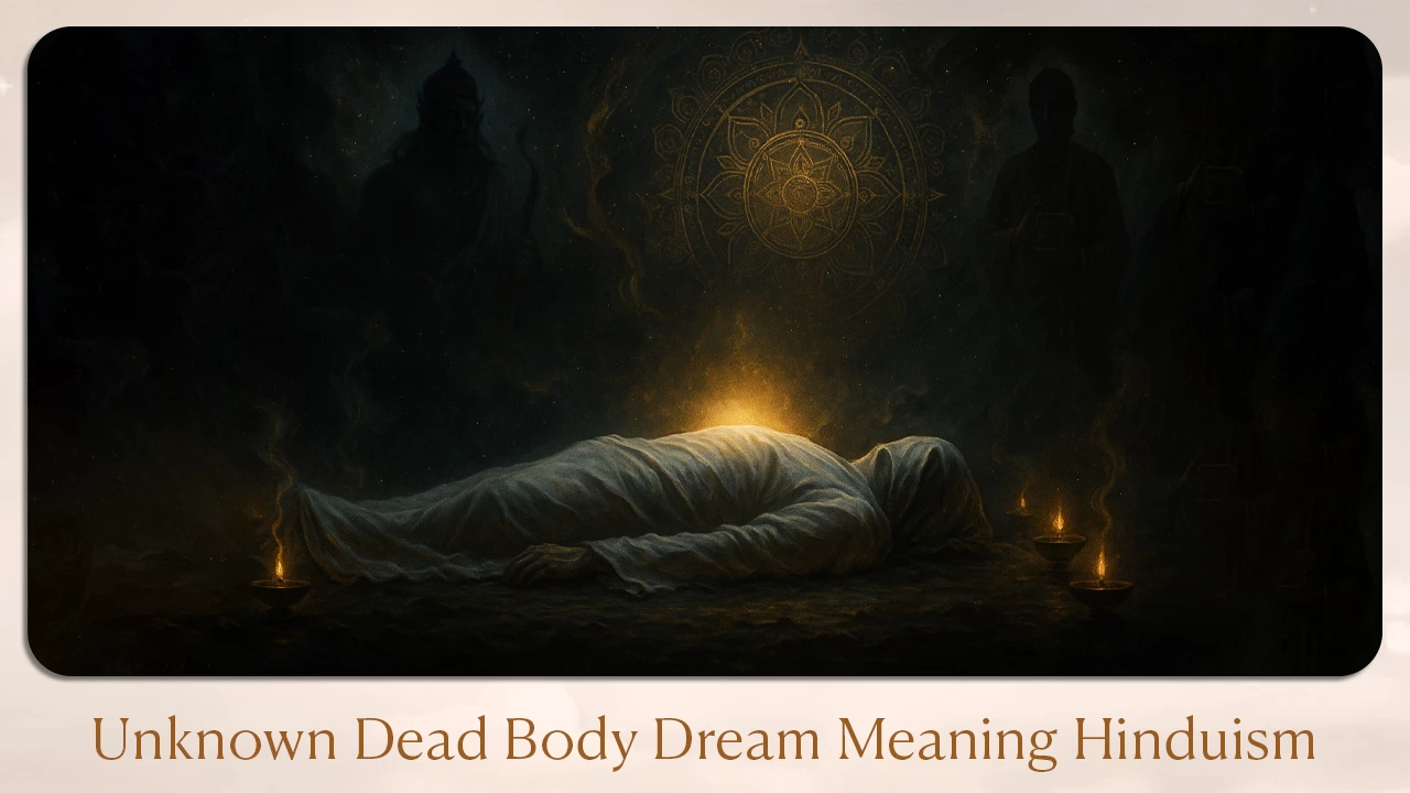 Unknown Dead Body Dream Meaning Hinduism